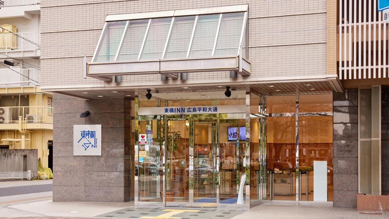 Toyoko Inn Hiroshima Heiwa-Odori Eksteriør bilde
