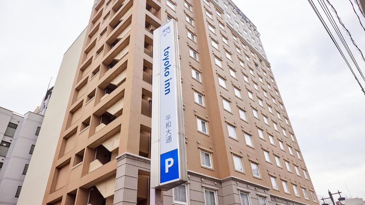 Toyoko Inn Hiroshima Heiwa-Odori Eksteriør bilde