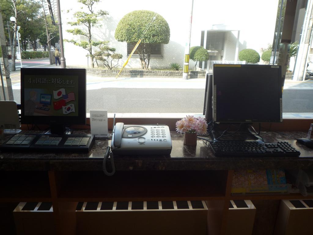 Toyoko Inn Hiroshima Heiwa-Odori Eksteriør bilde